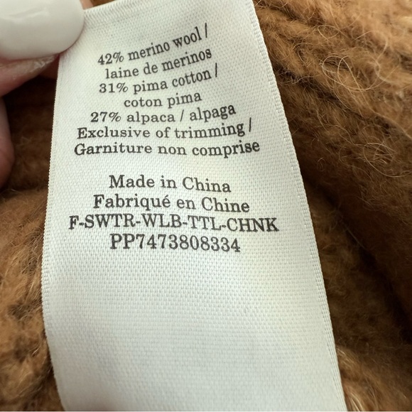 Everlane Heathered Chai Cloud Turtleneck - Picture 9 of 10